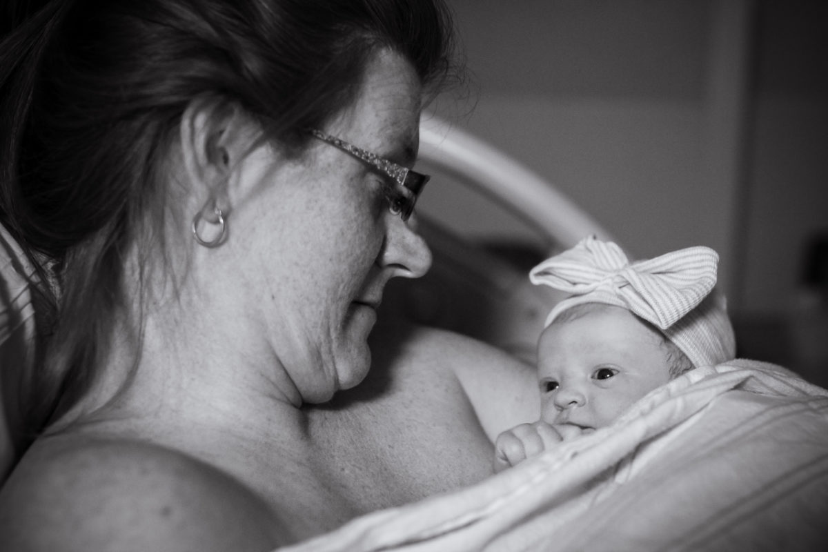 Phoenix, AZ Birth Photography at Banner Thunderbird Hospital