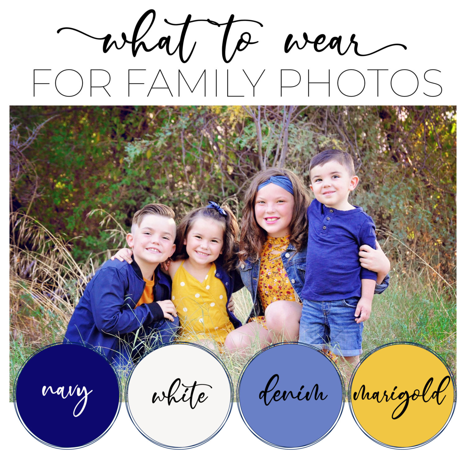 What to Wear for Family Photos | Spring & Summer • LORI•O•PHOTO